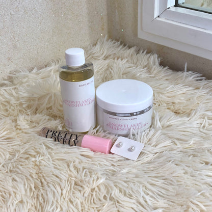 snowflakes & marshmallows gift bag